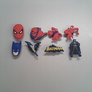 8 New Super Hero Croc Jibbitz Charms